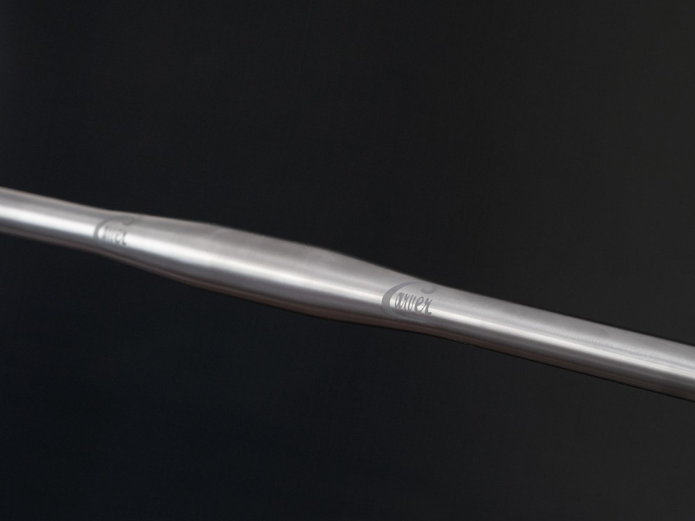 Carver Bikes PryBar 730mm 31.8 Clamp Titanium Flat Bar with 5 Degree Bend 