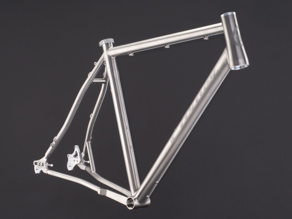 titanium gravel bike frame